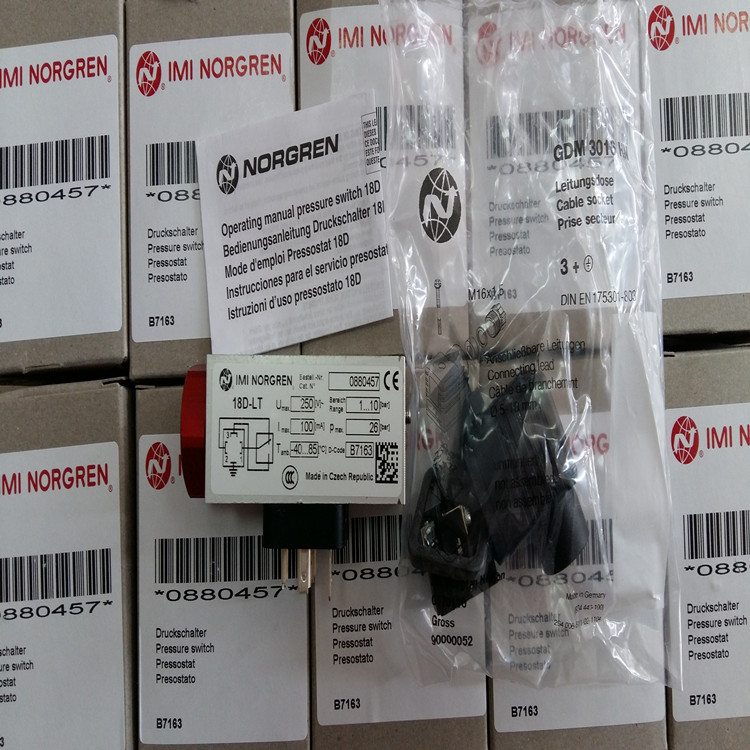 0880457英國諾冠壓力開關NORGREN