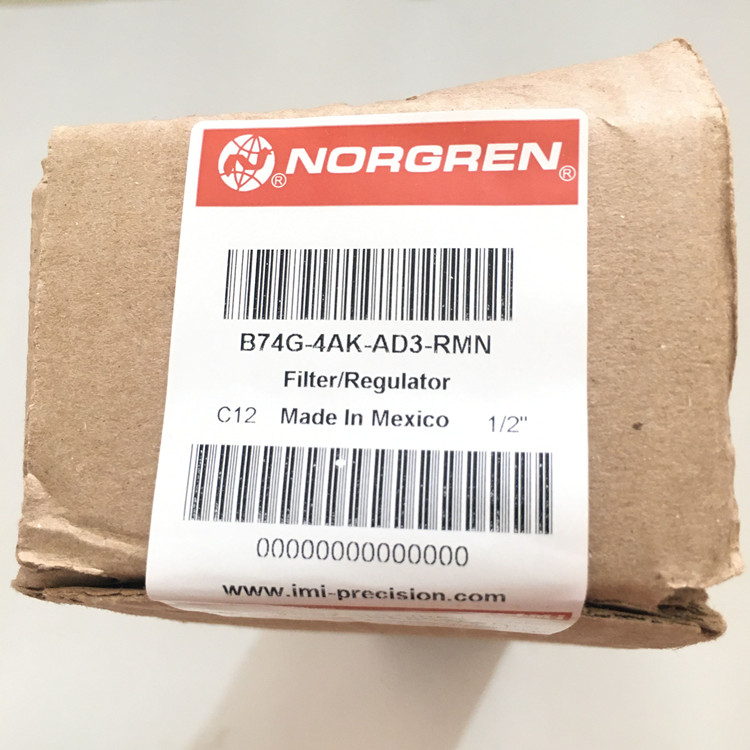 B74G-4AK-AD3-RMN英國諾冠過濾器調壓閥NORGREN